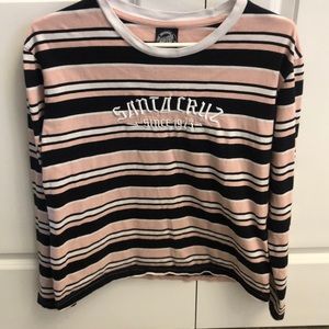 Santa Cruz striped long sleeve